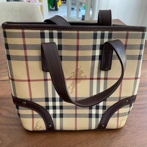 Burberry Hand Bag Brown